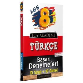 8. Sınıf Lgs Türkçe Başarı Denemeleri - Toy Akademi Yayınları