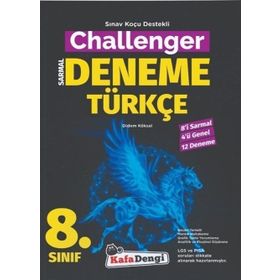 8. Sınıf LGS Türkçe Challenger Sarmal Deneme-Kafa Dengi Yayınları