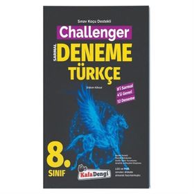 8. Sınıf LGS Türkçe Challenger Sarmal Deneme-Kafa Dengi Yayınları