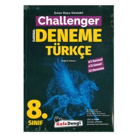 8. Sınıf LGS Türkçe Challenger Sarmal Deneme-Kafa Dengi Yayınları