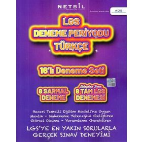 8. Sınıf LGS Türkçe Deneme Periyodu - Netbil Yayınları