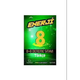 8. Sınıf LGS Türkçe Enerji 8+8 Deneme - Palme Yayıncılık