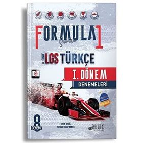 8. Sınıf LGS Türkçe Formula Serisi 1. Dönem Denemeleri - Son Viraj Yayınları
