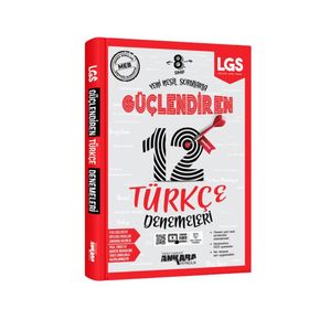 8. Sınıf LGS Türkçe Güçlendiren 12'li Deneme-Ankara Yayınları