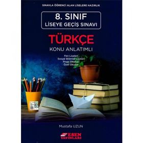 8. Sınıf LGS Türkçe Konu Anlatımlı Esen Yayınları