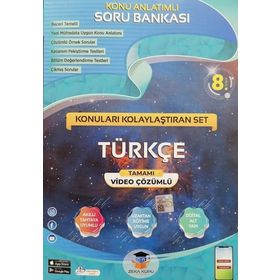 8.Sınıf LGS Türkçe Konu Anlatımlı Soru Bankası