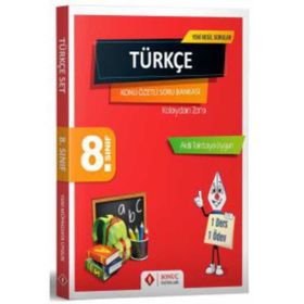 8. Sınıf LGS Türkçe Konu Özetli Soru Bankası Seti Sonuç Yayınları