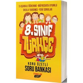 8. Sınıf LGS Türkçe Konu Özetli Soru Bankası Yediiklim Yayınları