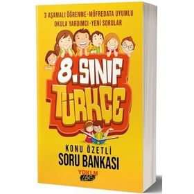 8. Sınıf LGS Türkçe Konu Özetli Soru Bankası Yediiklim Yayınları