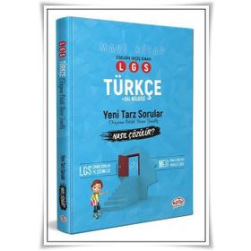 8.Sınıf LGS Türkçe Mantık Muhakeme Soruları Nasıl Çözülür -Editör Yayınları