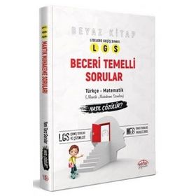 8. Sınıf LGS Türkçe-Matematik Beceri Temelli Sorular-Editör Yayınları