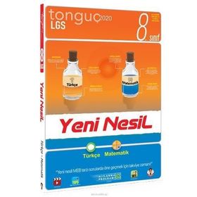 8. Sınıf LGS Türkçe Matematik Yeni Nesil Soru Bankası Tonguç Akademi