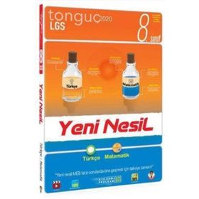 8. Sınıf LGS Türkçe Matematik Yeni Nesil Soru Bankası Tonguç Akademi
