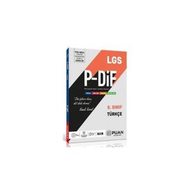 8. Sınıf LGS Türkçe PDİF Konu Anlatım Föyleri Puan Yayınları
