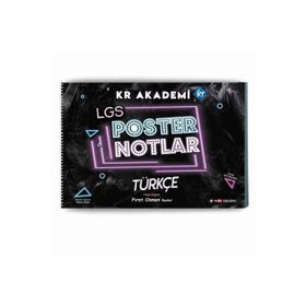 8. Sınıf Lgs Türkçe Poster Notları-Kr Akademi Yayınları