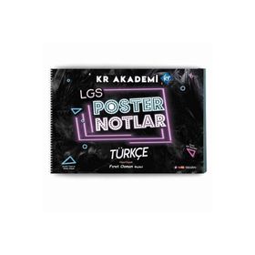 8. Sınıf Lgs Türkçe Poster Notları-Kr Akademi Yayınları