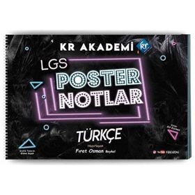 8. Sınıf Lgs Türkçe Poster Notları-Kr Akademi Yayınları