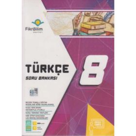 8. Sınıf LGS Türkçe Soru Bankası Fikri Bilim Yayınları