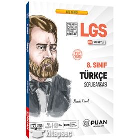 8. Sınıf LGS Türkçe Soru Bankası - Puan Yayınları