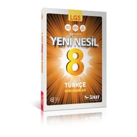 8. Sınıf LGS Türkçe Soru Bankası Sınav Dergisi Yayınları