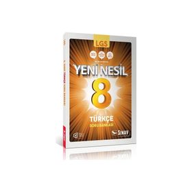 8. Sınıf LGS Türkçe Soru Bankası - Sınav Yayınları