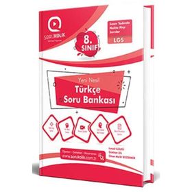 8. Sınıf LGS Türkçe Soru Bankası-Sorukolik Yayınları