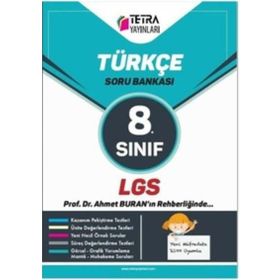 8. Sınıf Lgs Türkçe Soru Bankası-Tetra Yayınları