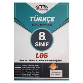 8. Sınıf Lgs Türkçe Soru Bankası-Tetra Yayınları