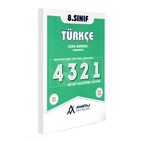 8. Sınıf LGS Türkçe Soru Bankası+Denemeler-Avantaj Yayınları