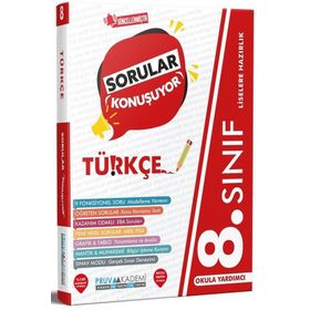 8. Sınıf Lgs Türkçe Sorular Konuşuyor Soru Bankası-Pruva Akademi Yayınları