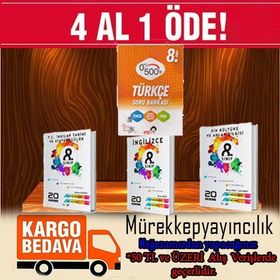 8. Sınıf LGS Türkçe Taktikli Soru Bankası + 8. Sınıf Türkçe Öğreten Akıllı Soru-Tonguç Akademi Yayınları
