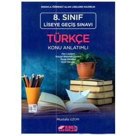 8. Sınıf LGS Türkçe Üç Renk Soru Bankası Esen Yayınları