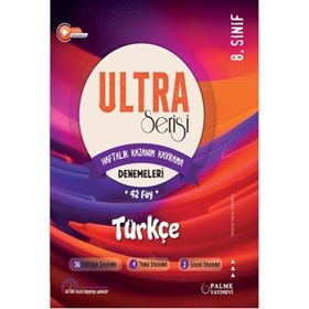 8. Sınıf LGS Türkçe Ultra Serisi Denemeleri Palme Yayınları