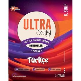 8. Sınıf LGS Türkçe Ultra Serisi Denemeleri Palme Yayınları