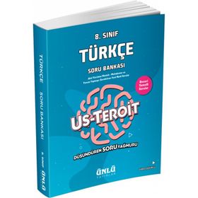 8. Sınıf LGS Türkçe Us-Teroit Soru Bankası-Ünlü Yayınları