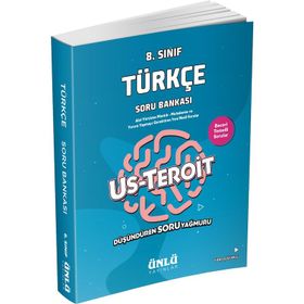 8. Sınıf LGS Türkçe Us-Teroit Soru Bankası-Ünlü Yayınları
