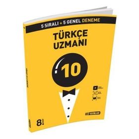 8. Sınıf Lgs Türkçe Uzmanı 10 Deneme - Hız Yayınları