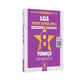 8. Sınıf Lgs Türkçe Video Çözümlü 8 Deneme - Yıldız Sorular Yayınları