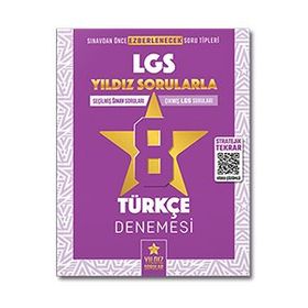 8. Sınıf Lgs Türkçe Video Çözümlü 8 Deneme - Yıldız Sorular Yayınları
