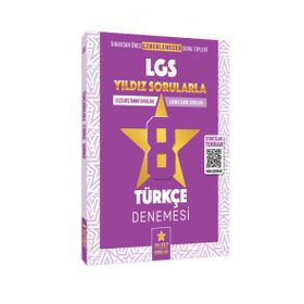 8. Sınıf Lgs Türkçe Video Çözümlü 8 Deneme - Yıldız Sorular Yayınları