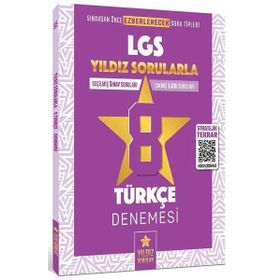8. Sınıf Lgs Türkçe Video Çözümlü 8 Deneme - Yıldız Sorular Yayınları