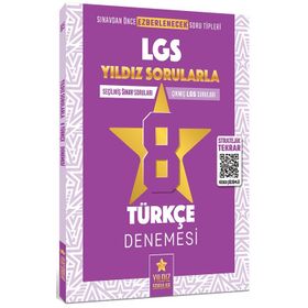 8. Sınıf Lgs Türkçe Video Çözümlü 8 Deneme - Yıldız Sorular Yayınları