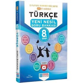 8. Sınıf LGS Türkçe Video Çözümlü Soru Bankası Evrensel İletişim Yayınları