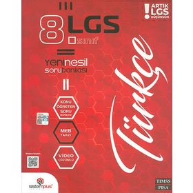 8. Sınıf LGS Türkçe Video Konu Anlatım ve Çözümlü Soru Bankası-Sistemplus Yayınları