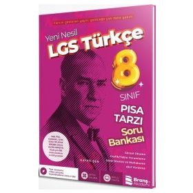 8. Sınıf LGS Türkçe Yeni Nesil Pısa Tarzı Soru Bankası Branş Akademi