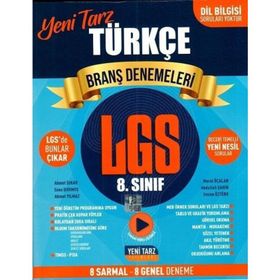 8. Sınıf LGS Türkçe Yeni Nesil Pısa Tarzı Soru Bankası Branş Akademi