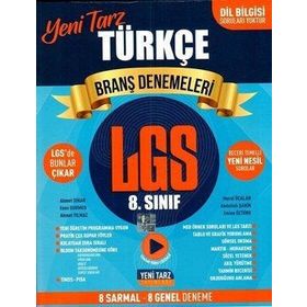 8. Sınıf LGS Türkçe Yeni Nesil Pısa Tarzı Soru Bankası Branş Akademi