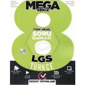 8.Sınıf LGS Türkçe Yeni Nesil Soru Bankası-Cevap Yayınları