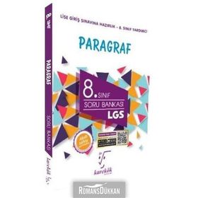 8. Sınıf LGS Türkçe Yeni Nesil Soru Bankası Paragrafın Şifresi Yayıncılık