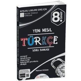 8. Sınıf LGS Türkçe Yeni Nesil Soru Bankası Paragrafın Şifresi Yayıncılık